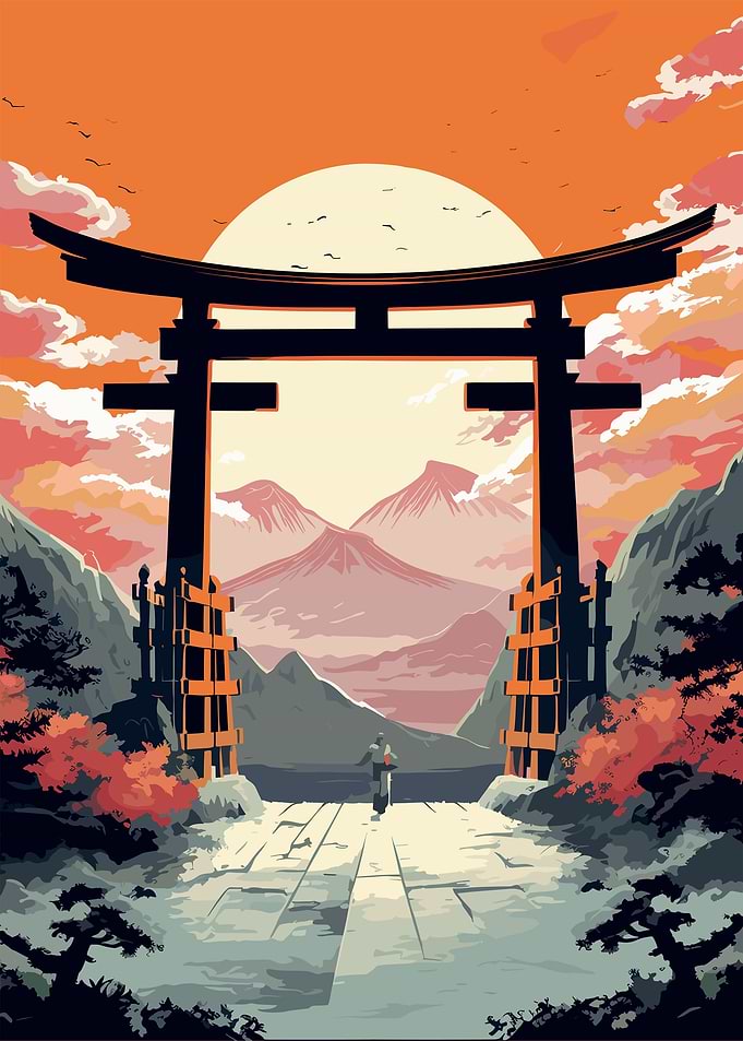 Torii Gate Nature