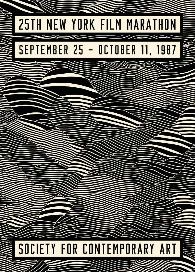 1987 NYC Film Festival Art