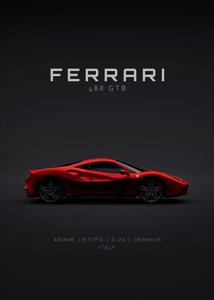 Ferrari 488 GTB 2016