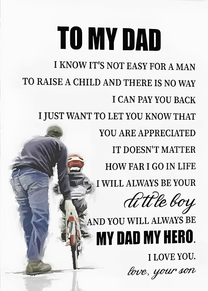 TO MY DAD