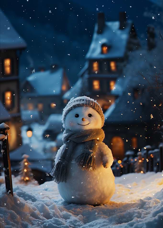 Snowman Winter