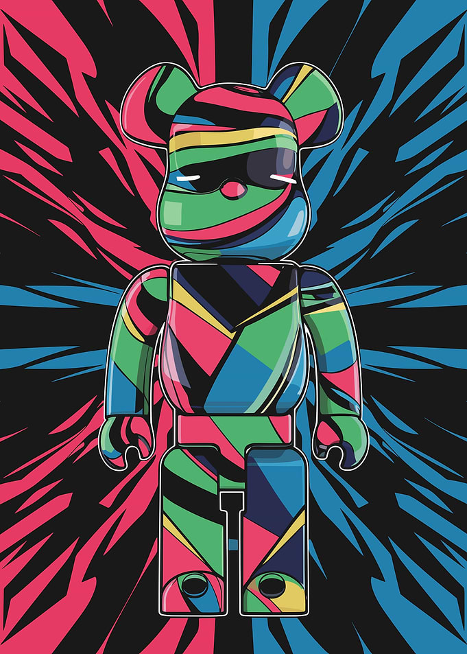 Bearbrick pop art