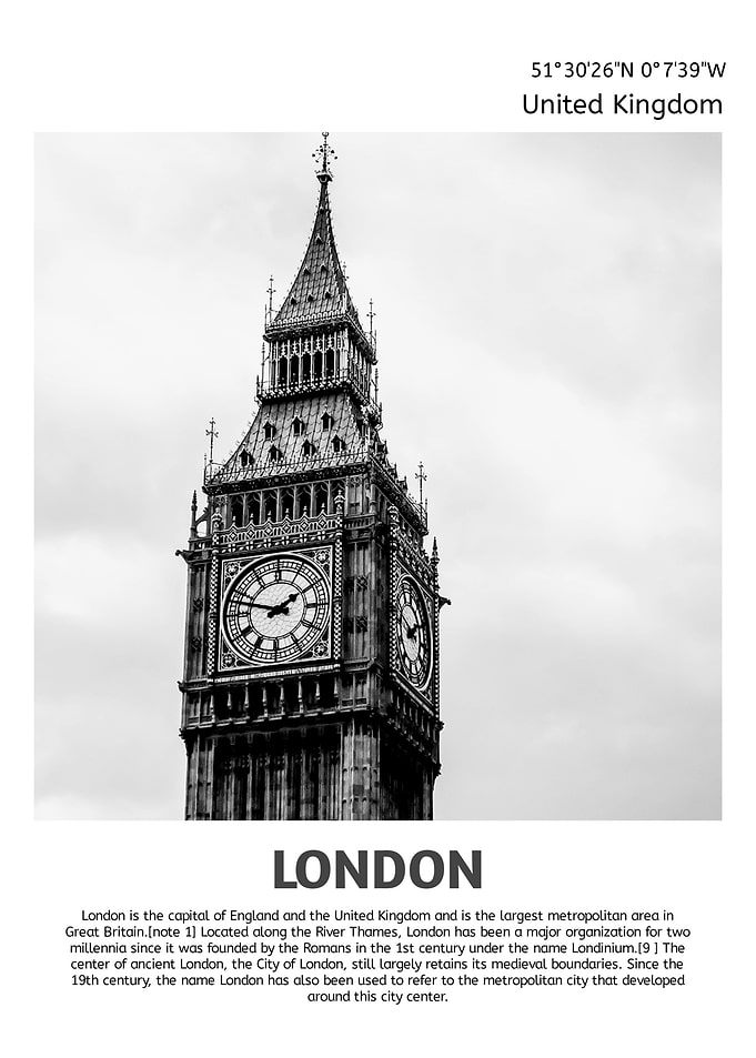 Big ben minimalist