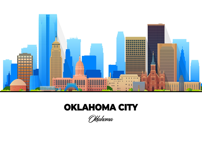 Oklahoma City Skyline