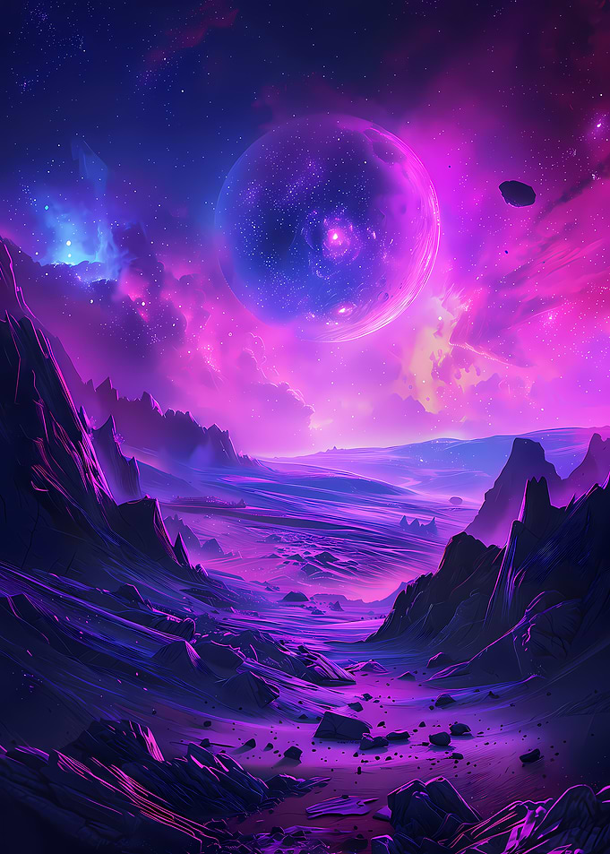Purple Planet Cosmos
