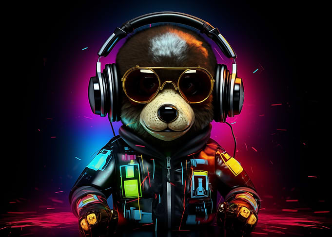 DJ bear