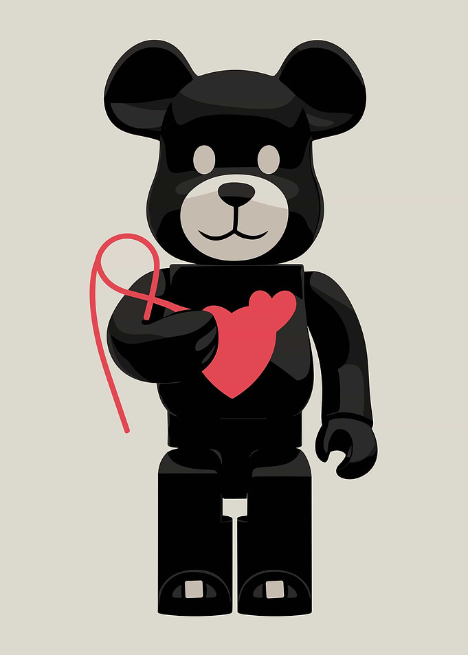 Black bearbrick