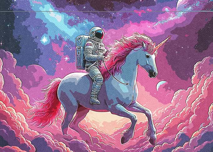 Astronaut Unicorn