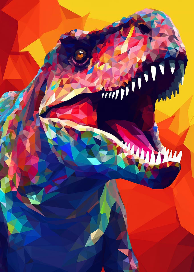 Trex roars