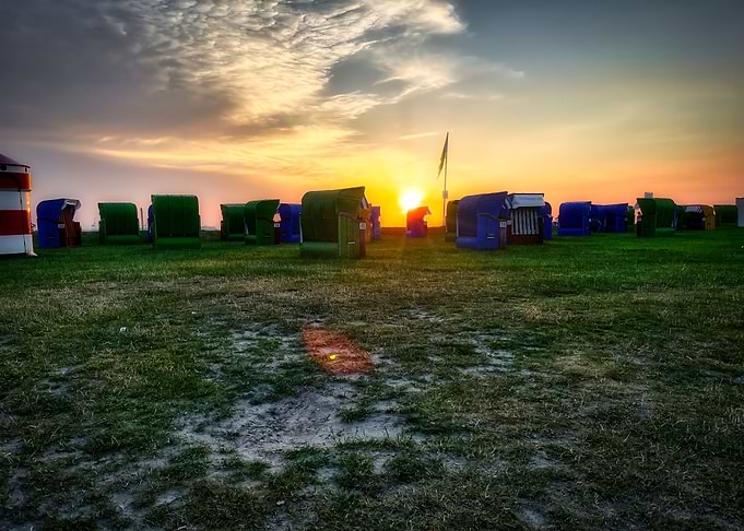 A picturesque sunset