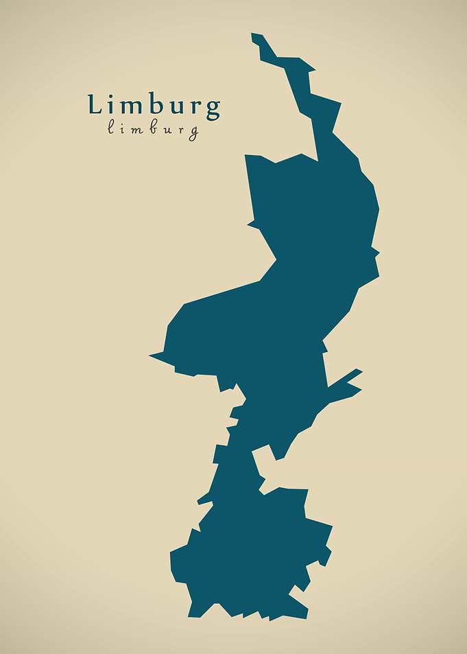 Limburg Netherlands map