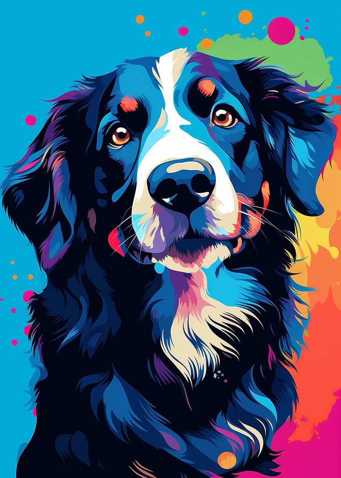 Colorful Dog