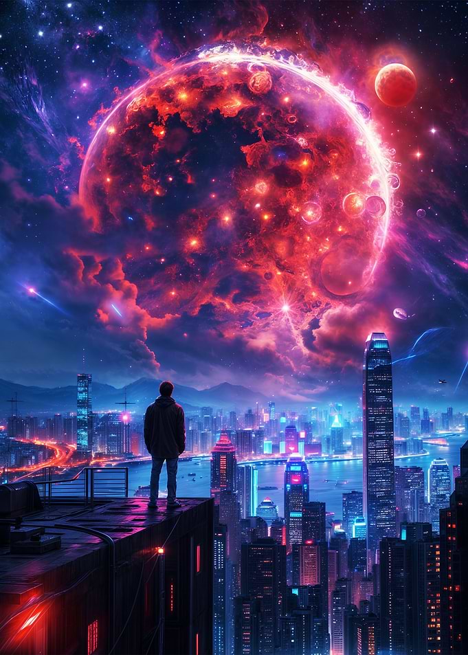 Cosmic cityscape