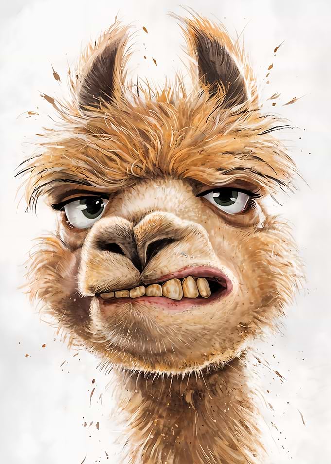 Happy Lama