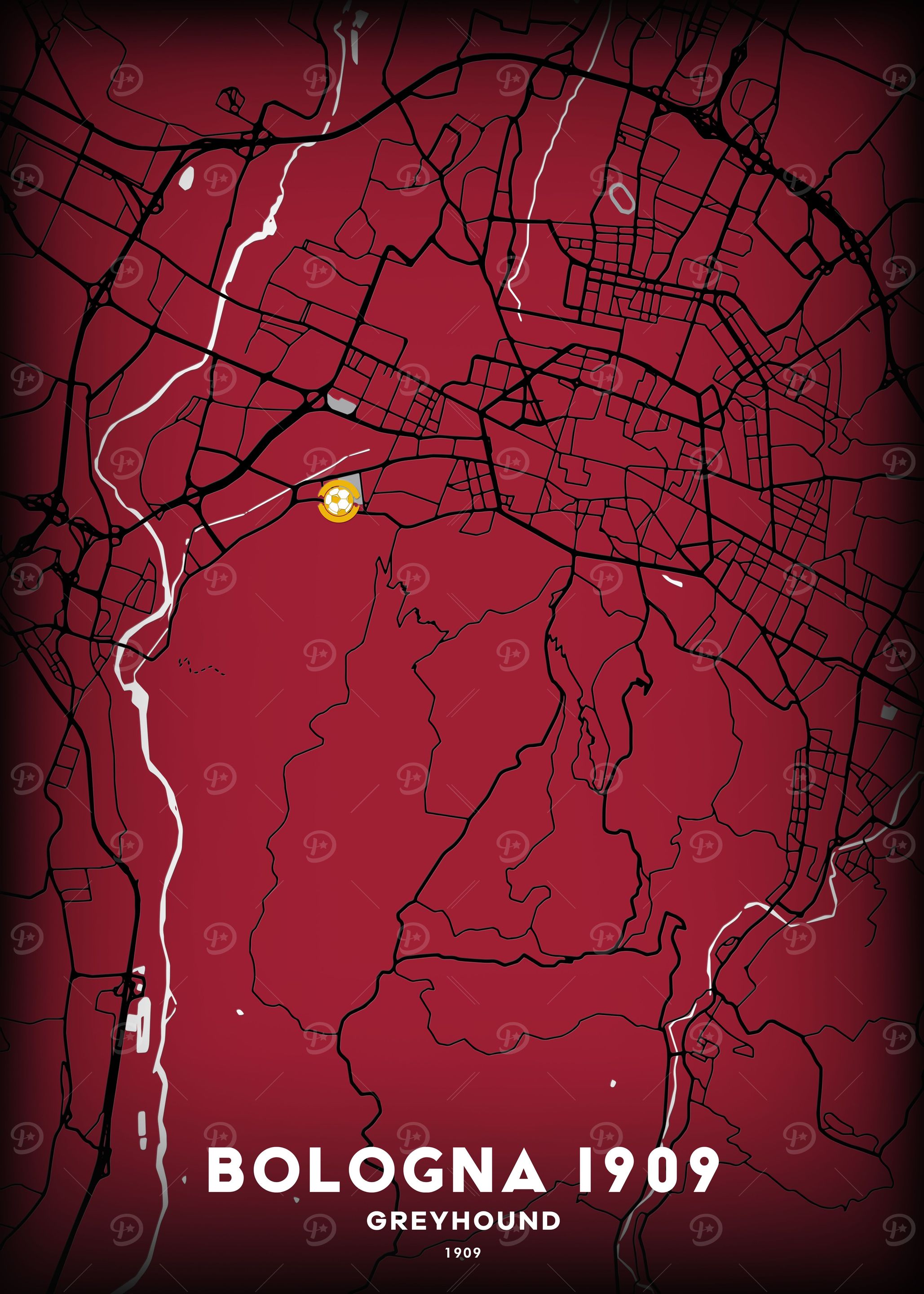Bologna 1909 1909 Greyhou