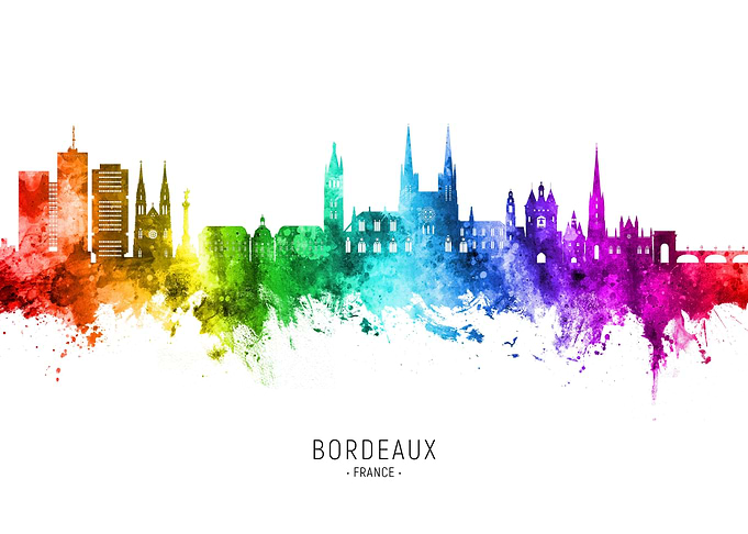 Bordeaux Skyline France