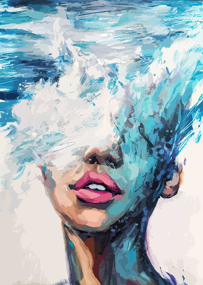 woman art