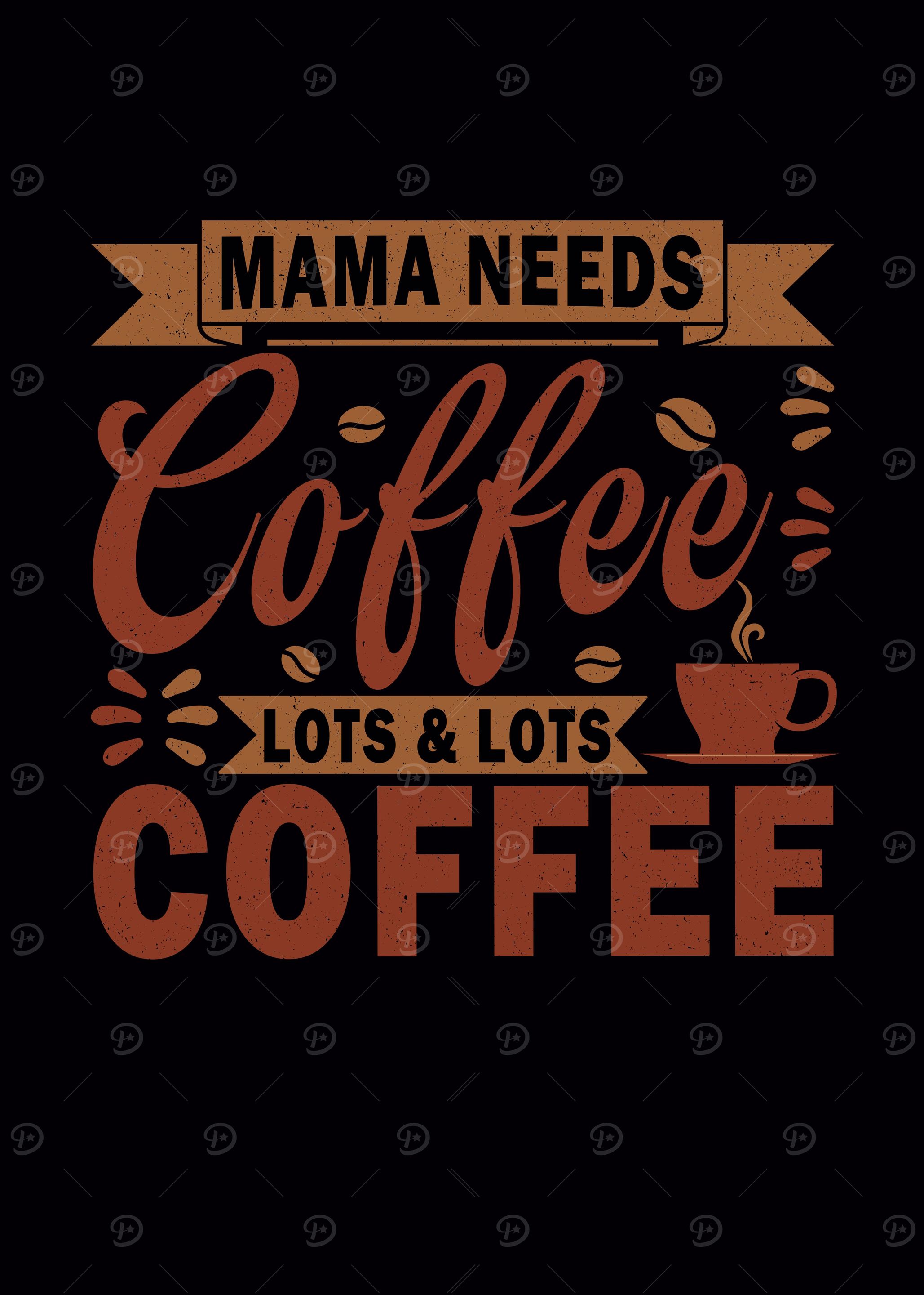 coffee quotes poster