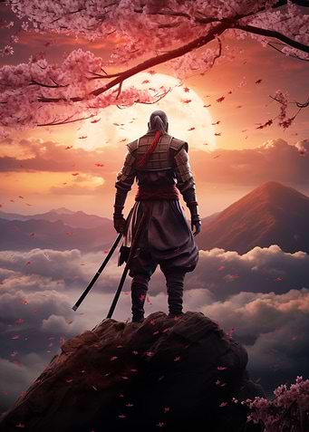 Japanese Samurai Warrior
