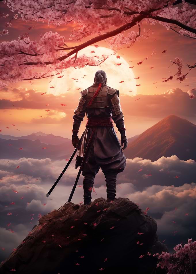 Japanese Samurai Warrior