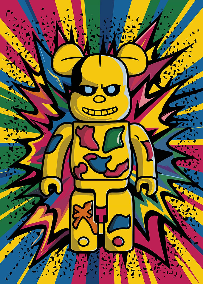 Graffiti Bearbrick