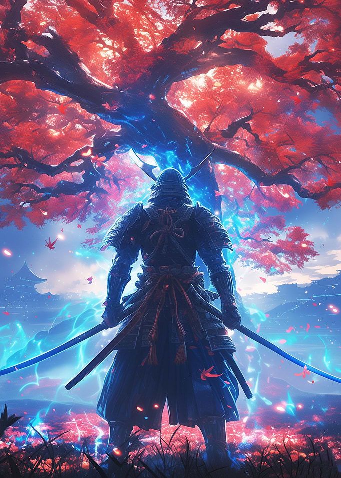 Japanese Samurai Warrior