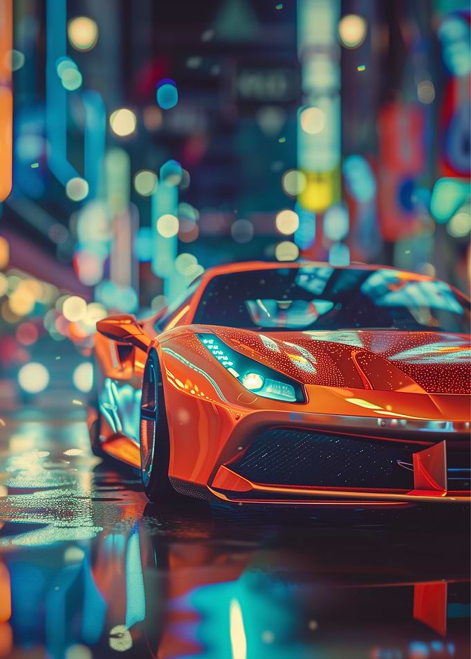 Orange Car