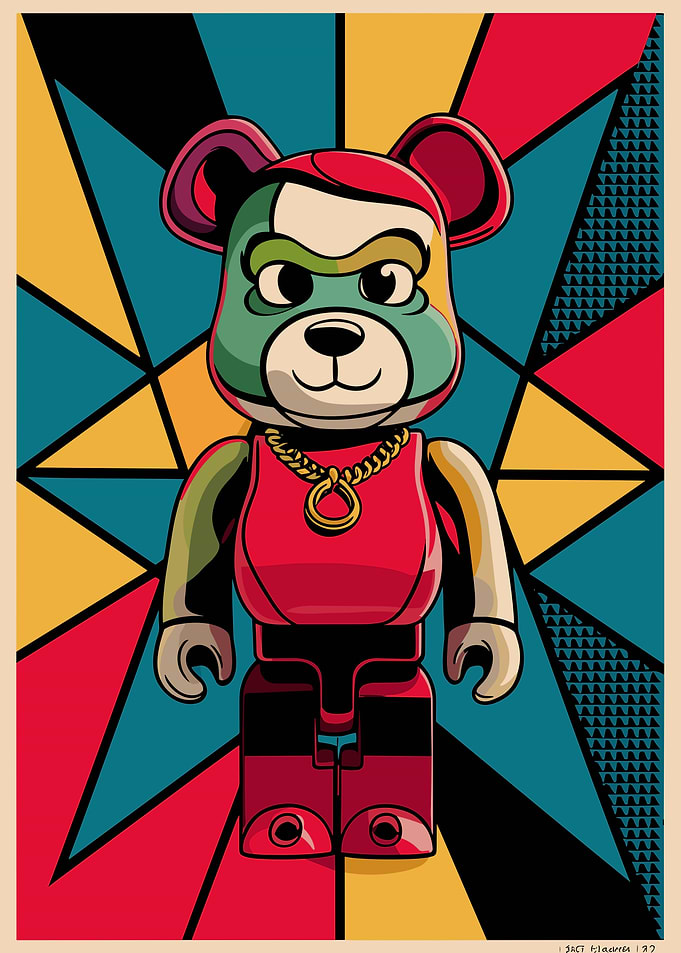 Graffiti Bearbrick