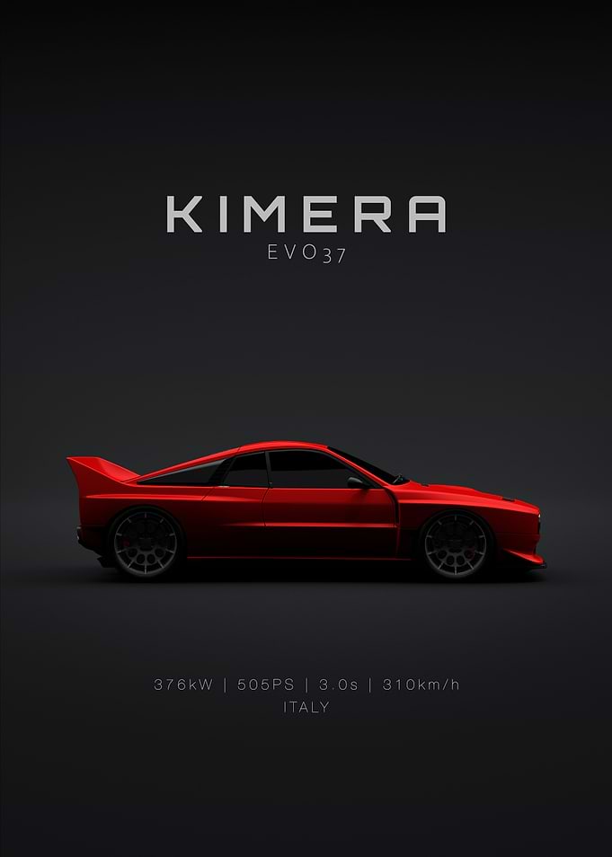 Lancia Kimera EVO37 Red