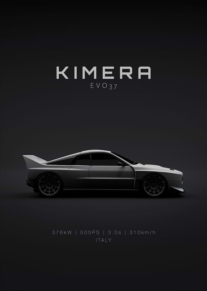 Lancia Kimera EVO37 Grey