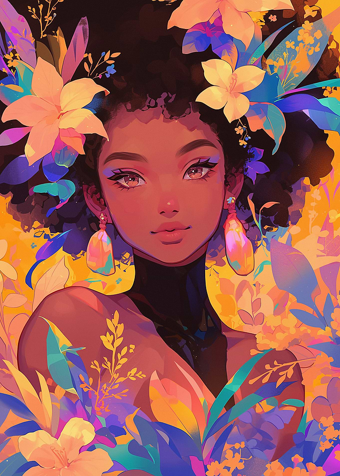 Colorful Floral Beauty