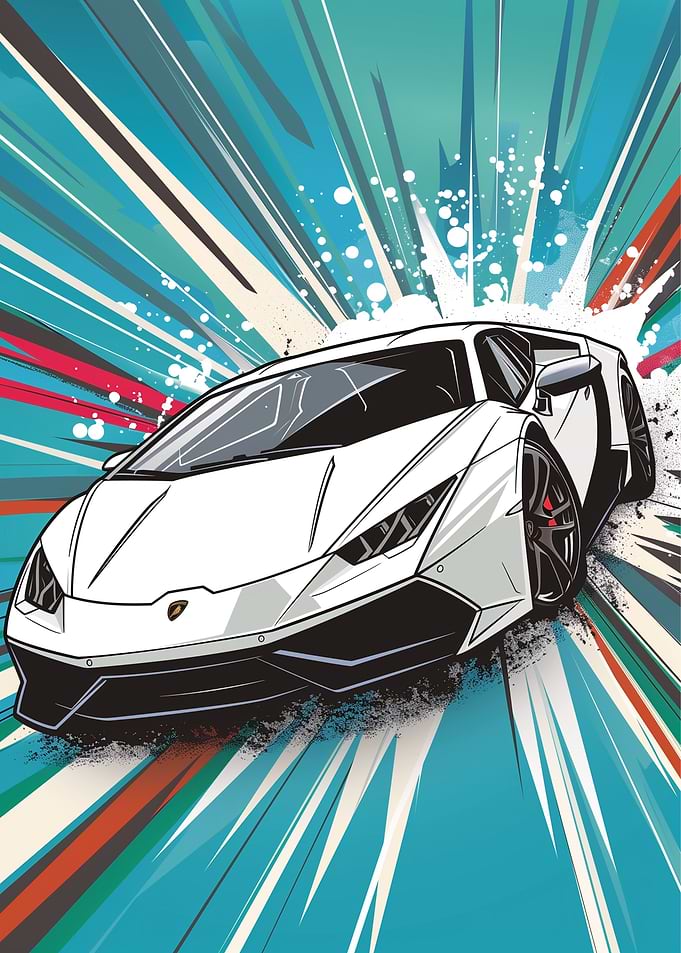White Car