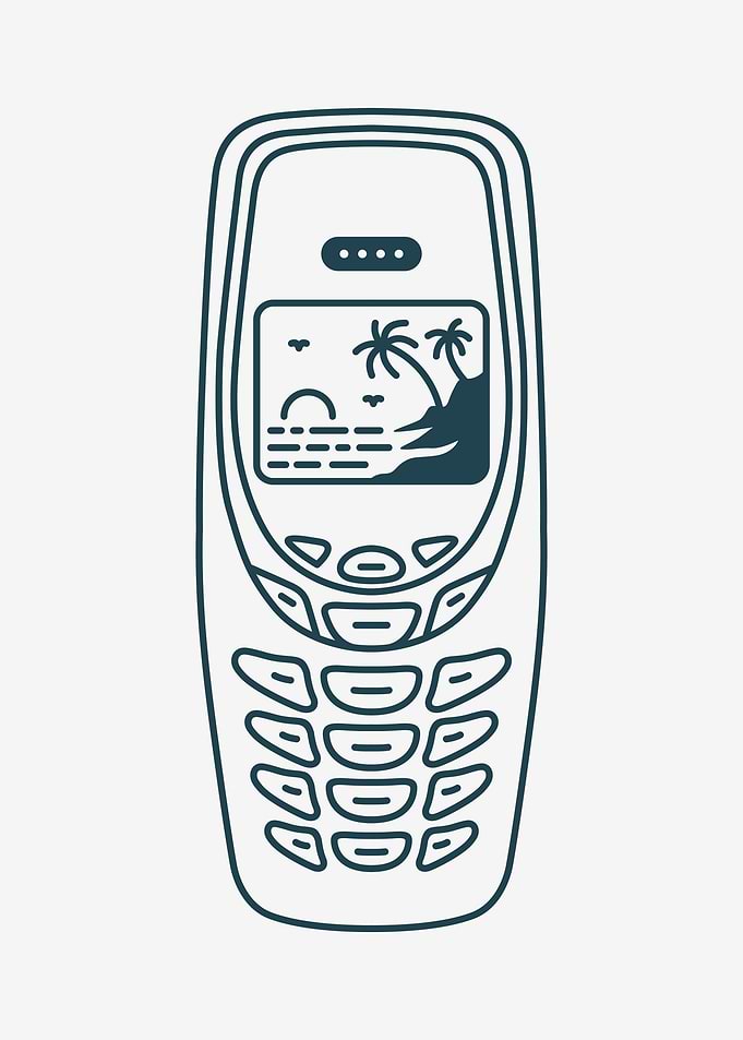 Vintage Phone Summer