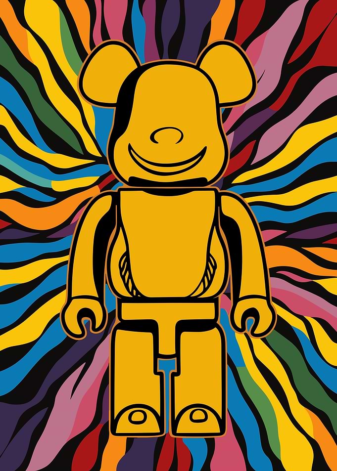 Graffiti Bearbrick