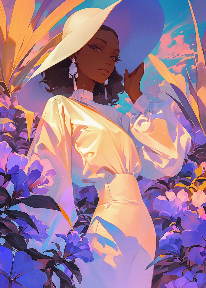 Lavender Girl