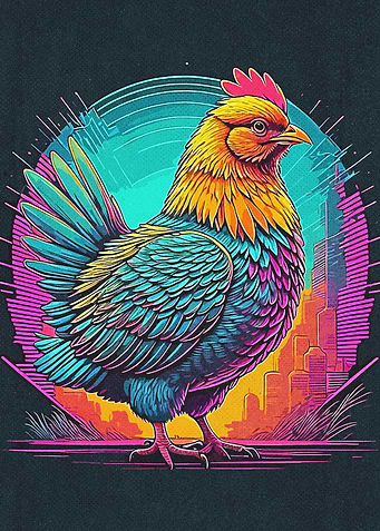 Neon Chicken