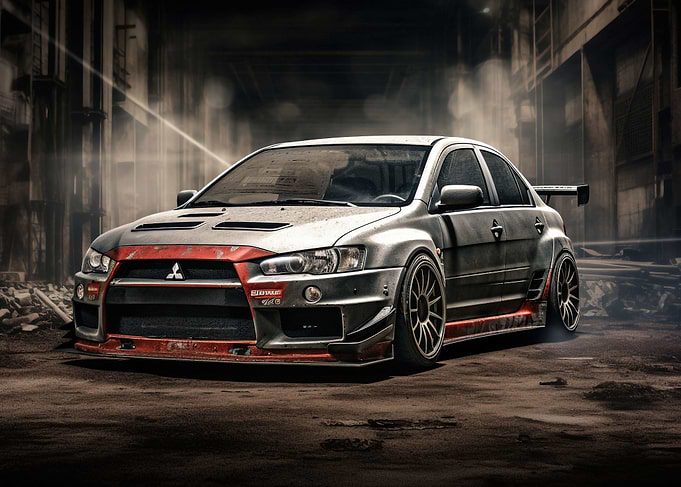 JDM Mitsubishi Lancer 7