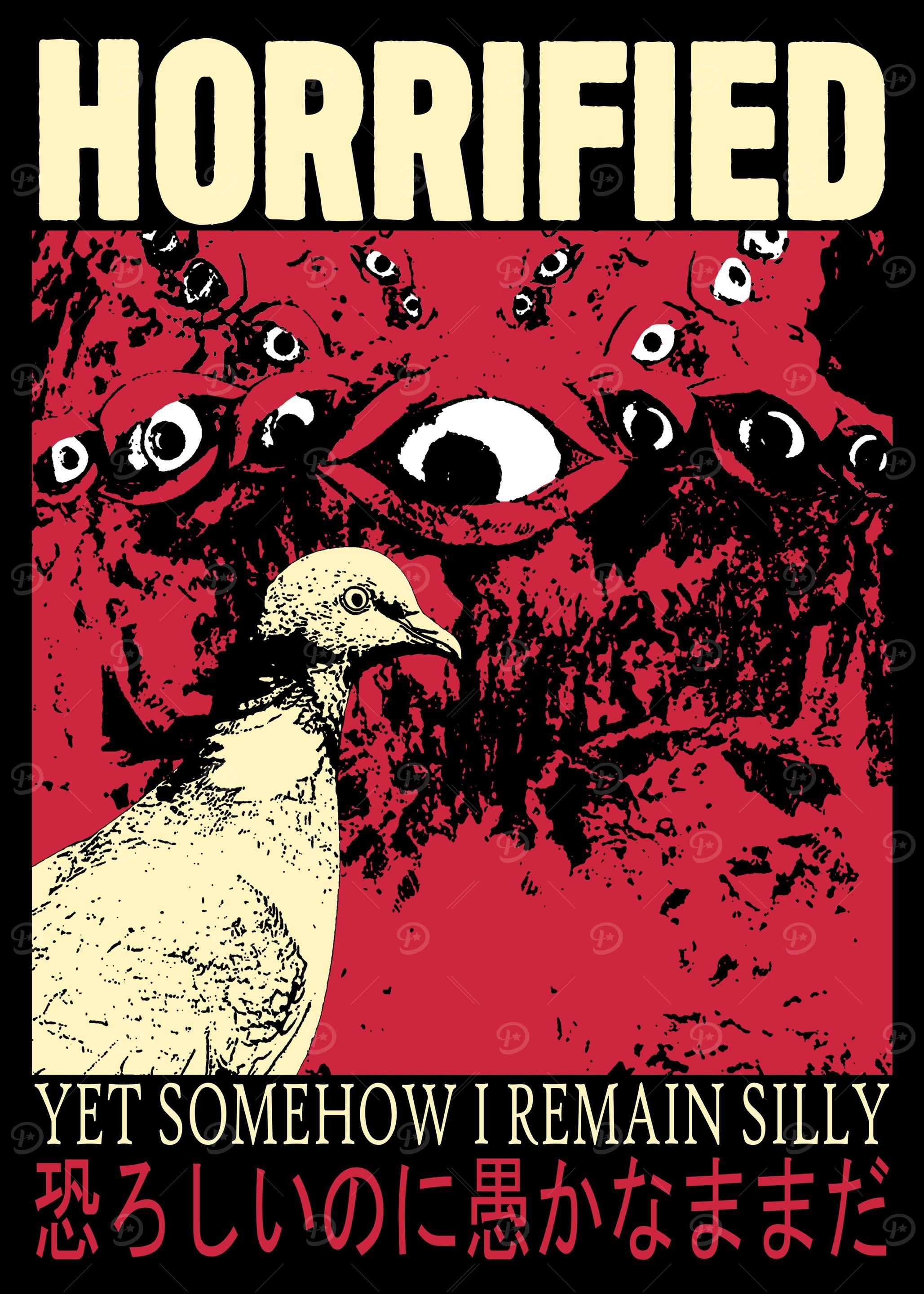 Horrified Pigeon