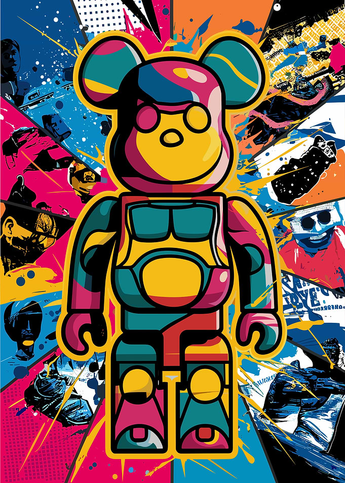Graffiti Bearbrick