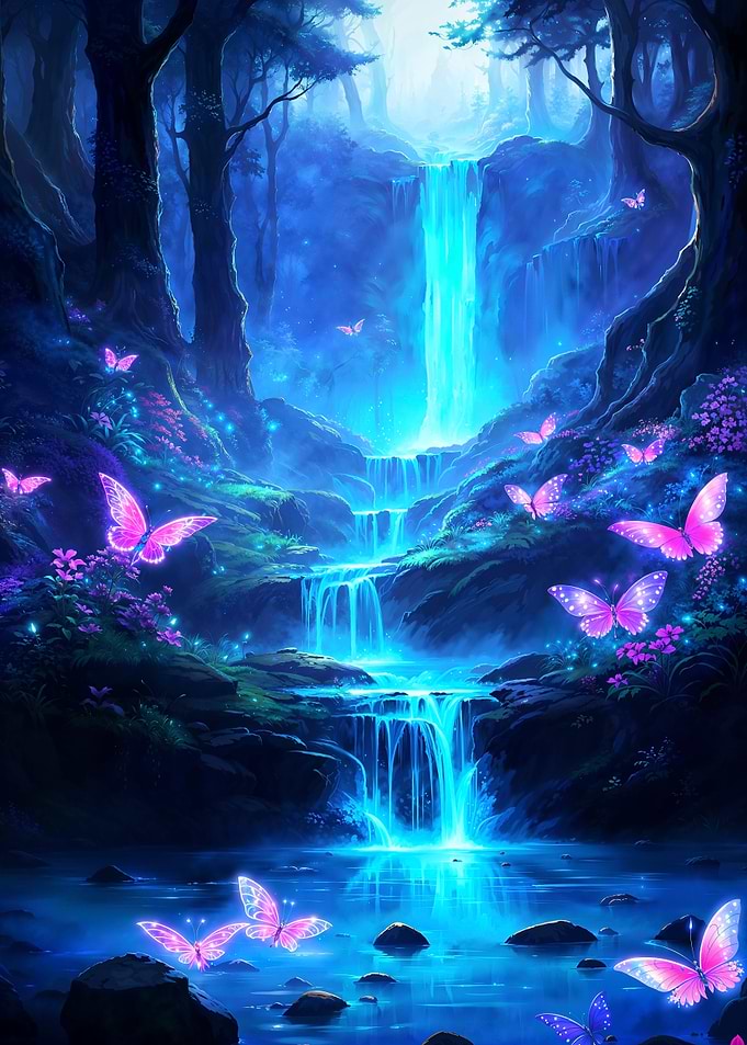 Magical Forest Cascade