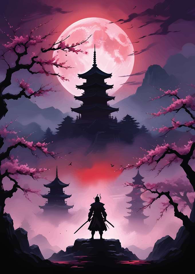 Japan Landscape samurai