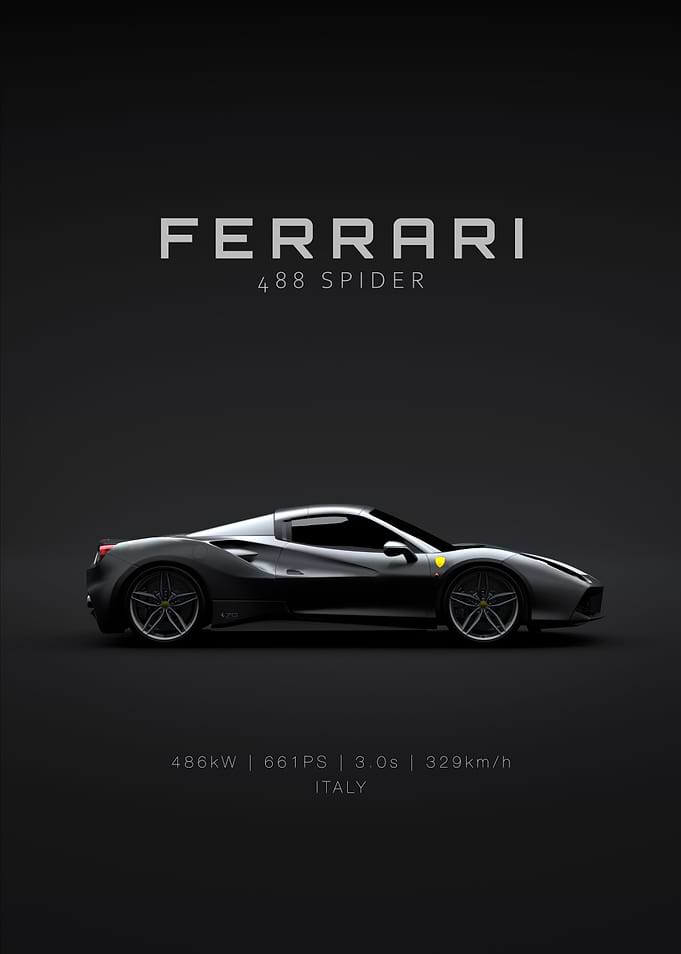 Ferrari 488 Spider 2018