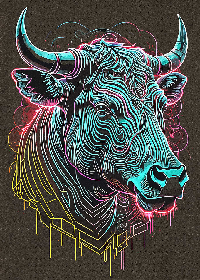 Neon Bull