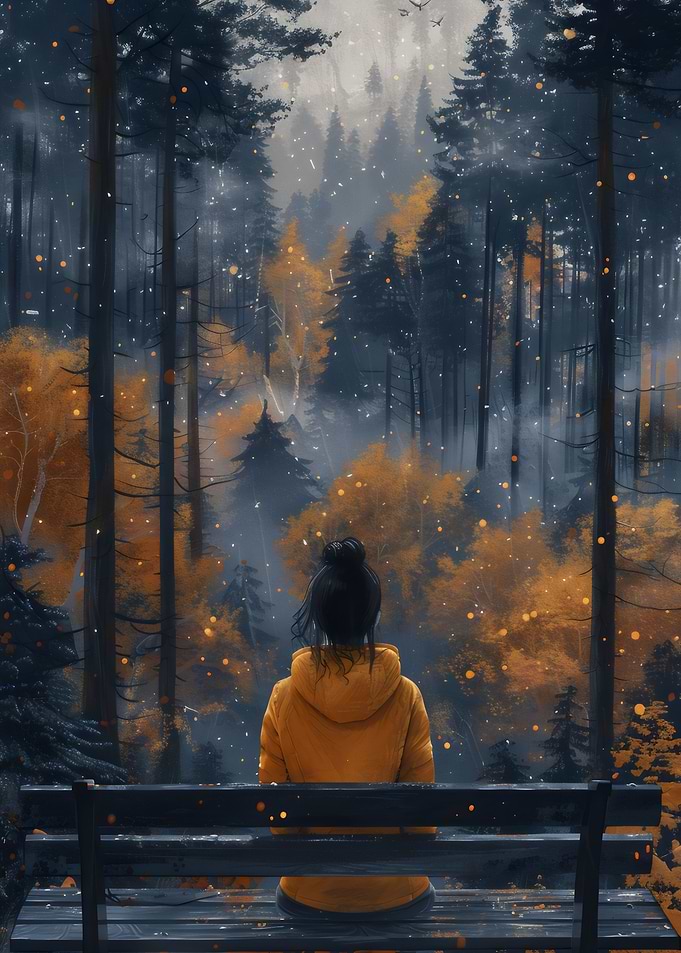 Mysterious Solitude Forest