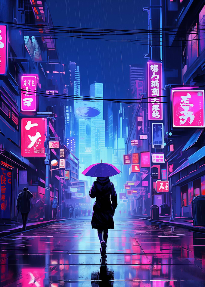 Rainy night