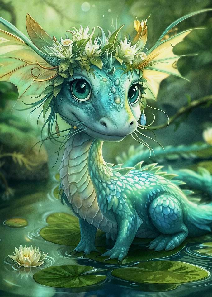 cute dragon animal
