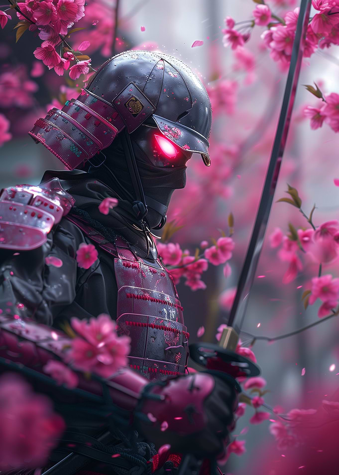 Japanese Samurai Warrior