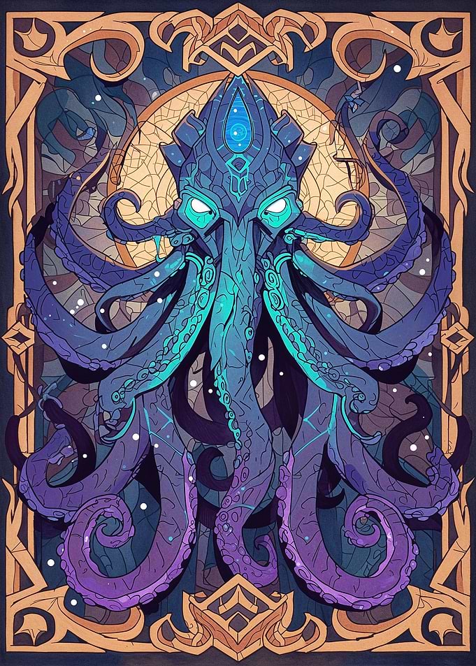 Kraken Magic Card