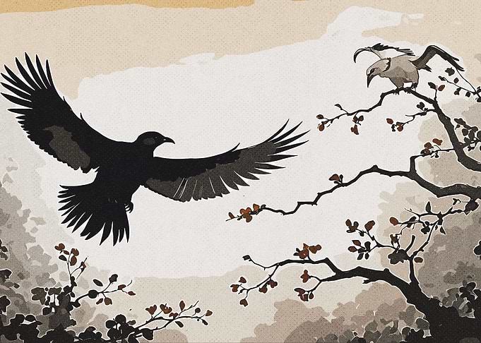 Flying Crow