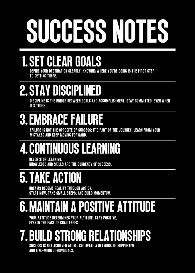 Success Notes